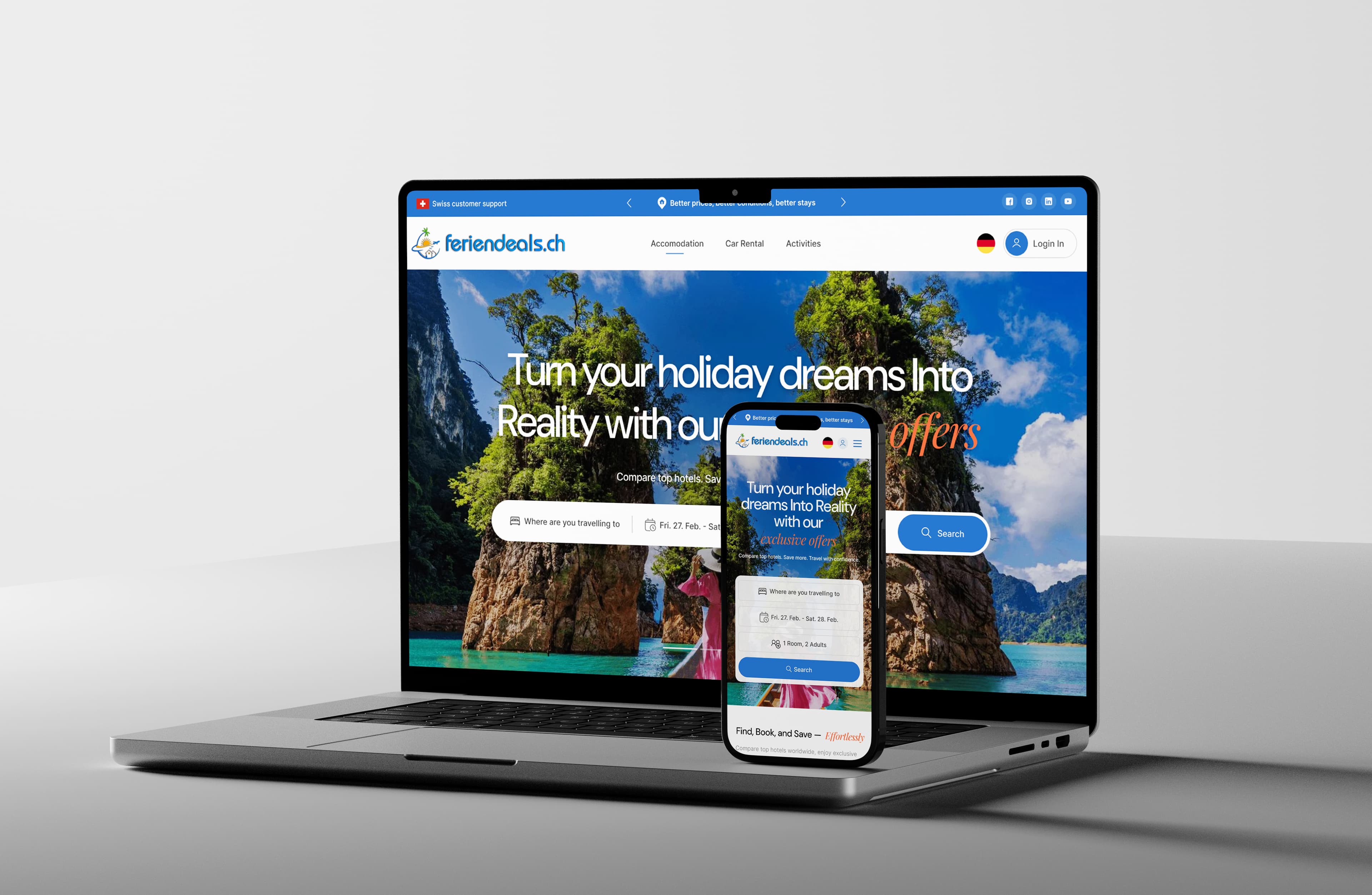 Outstanding shaker UI/UX